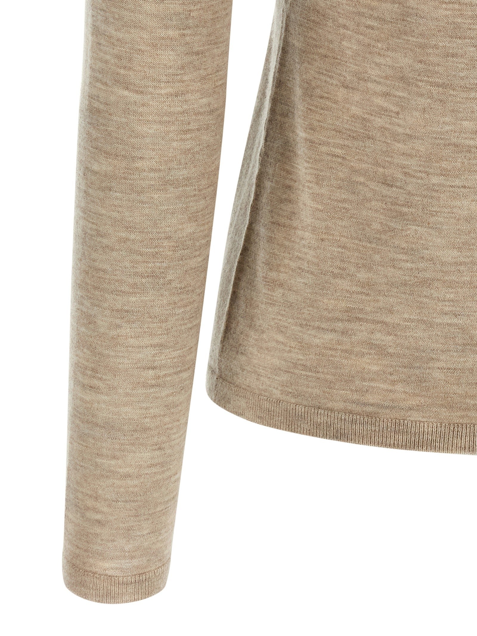 Max Mara Meana Turtleneck Sweater Beige