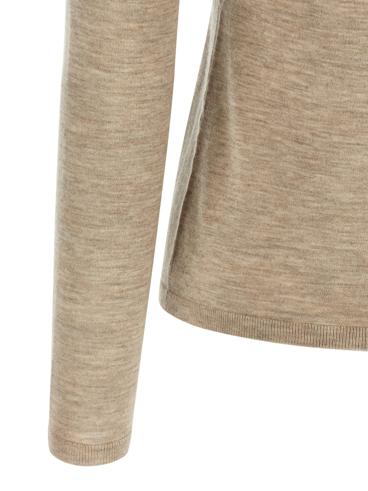 Max Mara Meana Turtleneck Sweater Beige, view 4
