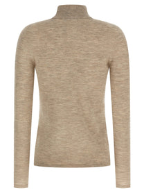 Max Mara Meana Turtleneck Sweater Beige