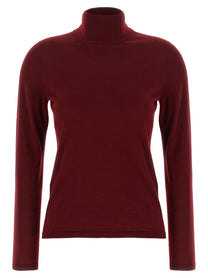 Max Mara Meana Turtleneck Sweater Red