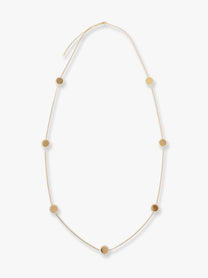 Celine Women's Medaille Sautoir Metal Necklace Silver