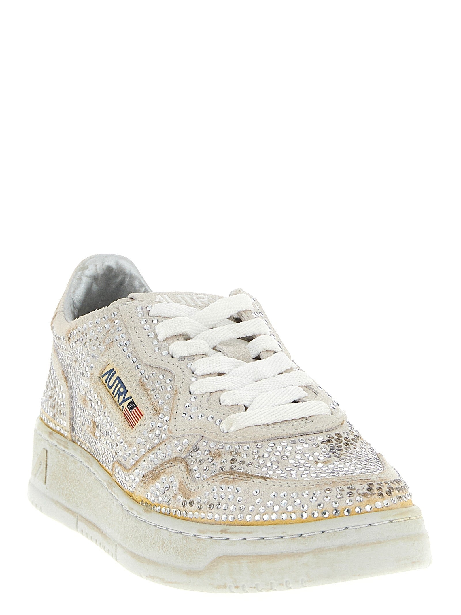 AUTRY Medalist Capsule Bloom Sneakers Beige