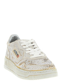 AUTRY Medalist Capsule Bloom Sneakers Beige