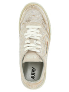 AUTRY Medalist Capsule Bloom Sneakers Beige, view 4
