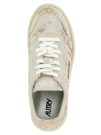 AUTRY Medalist Capsule Bloom Sneakers Beige