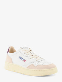 AUTRY Men's Medalist Leather and Suede Sneakers White