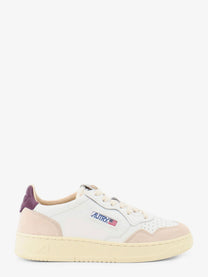 AUTRY Men's Medalist Leather and Suede Sneakers White