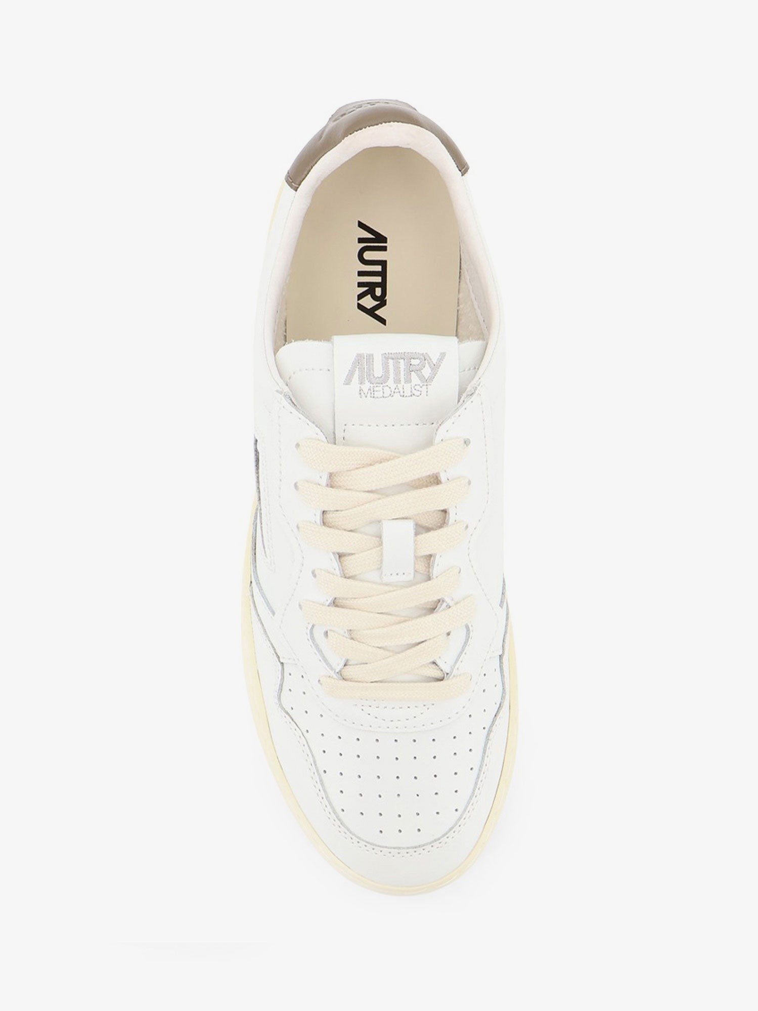 AUTRY Men's Medalist Leather Sneakers White