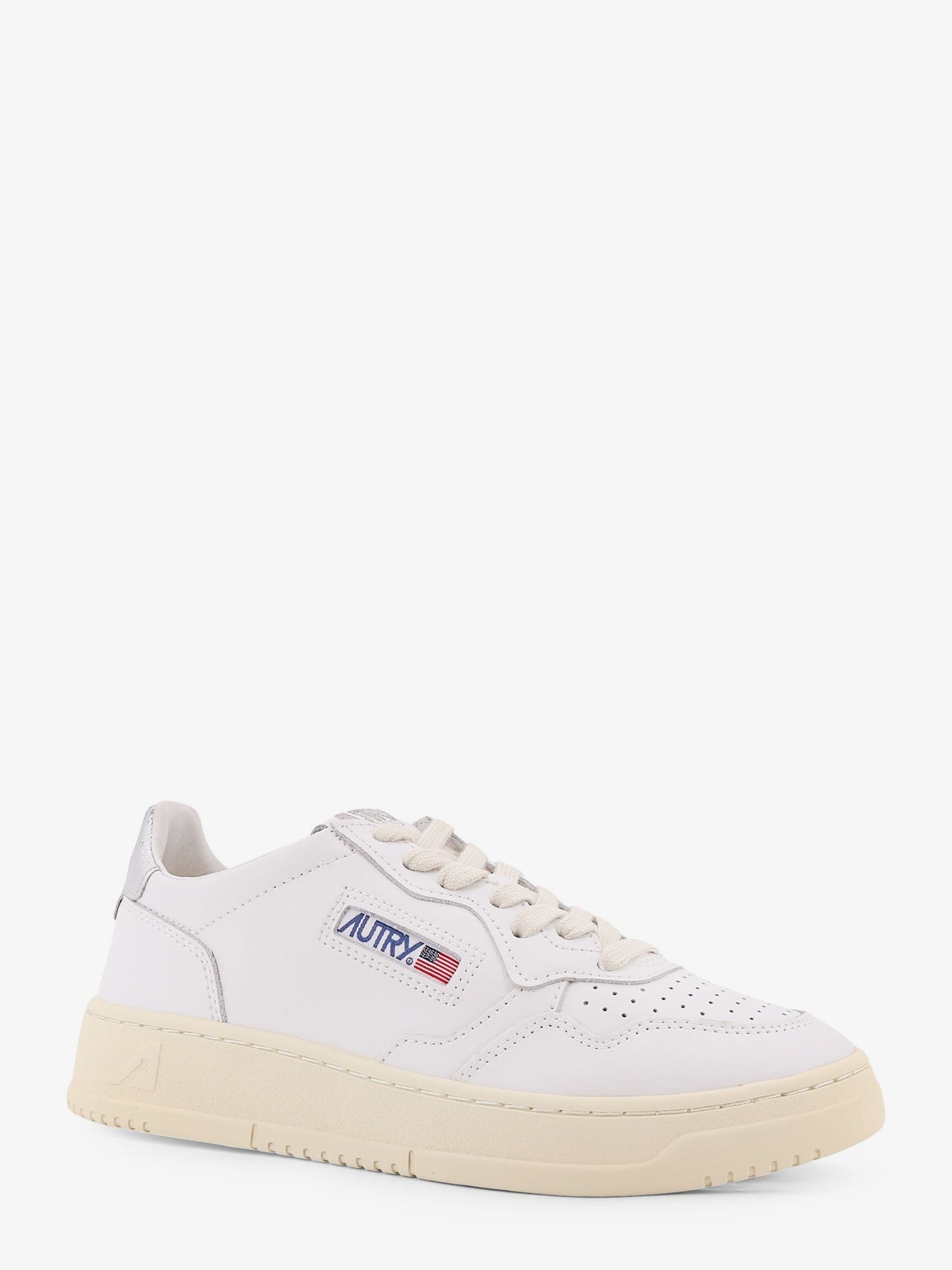 AUTRY Women's Medalist Leather Sneakers White