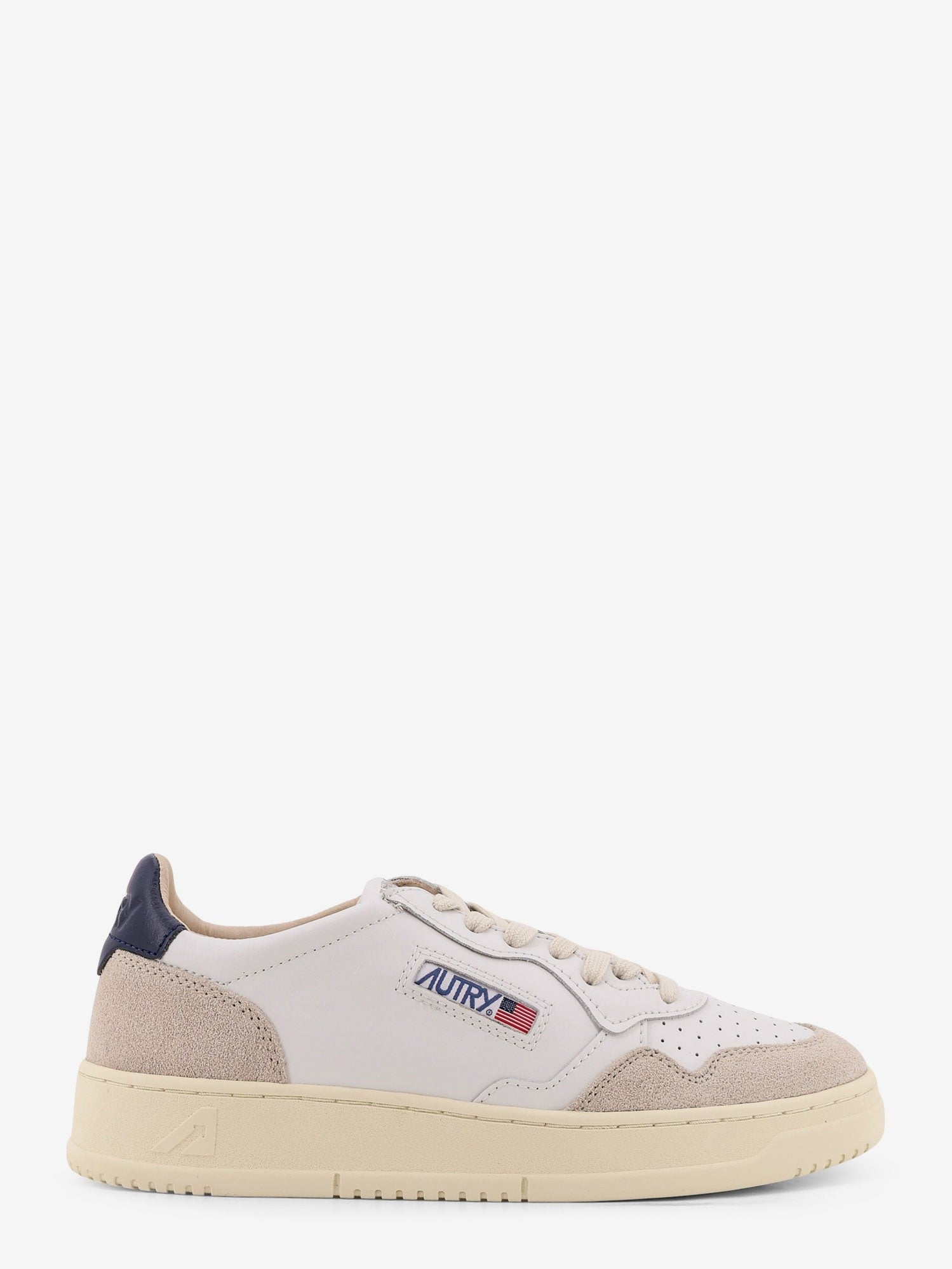 Autry Men's Medalist Leather Sneakers White AUTRY