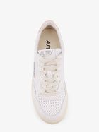 AUTRY Women's Medalist Leather Sneakers White, view 5