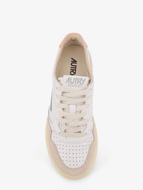 AUTRY Women's Medalist Leather Sneakers White