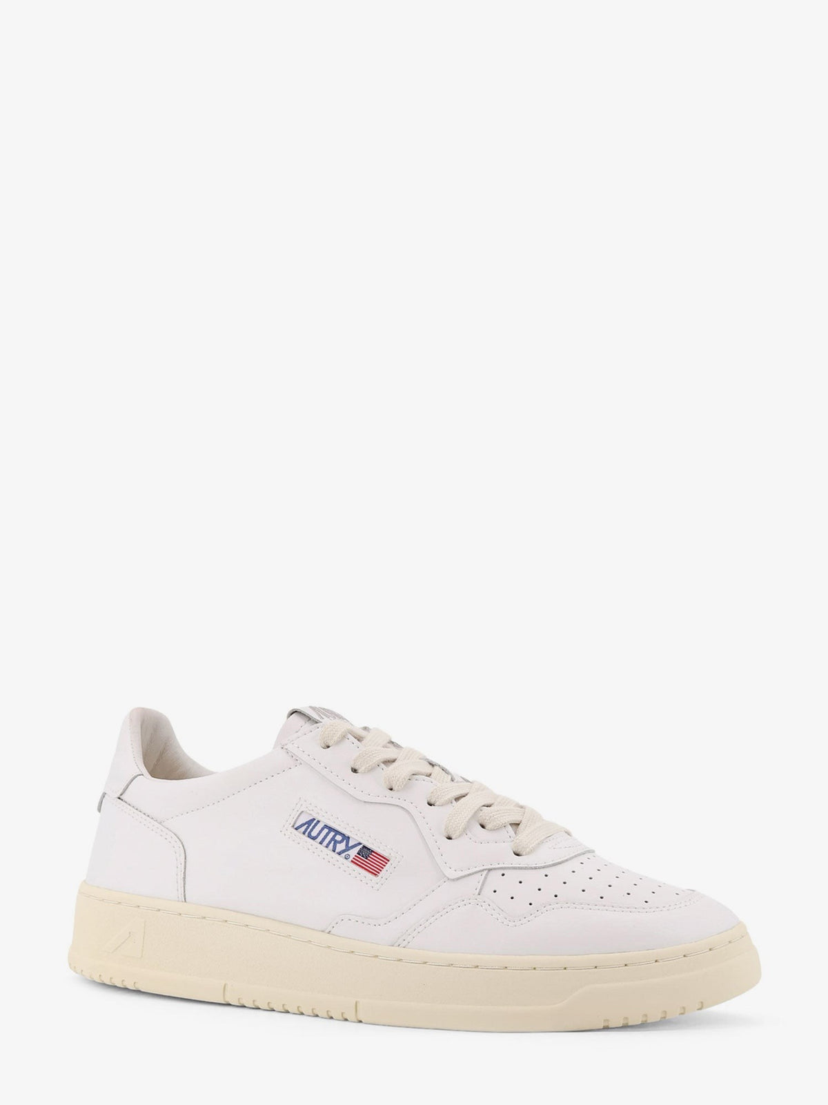 AUTRY Men's Medalist Leather Sneakers White