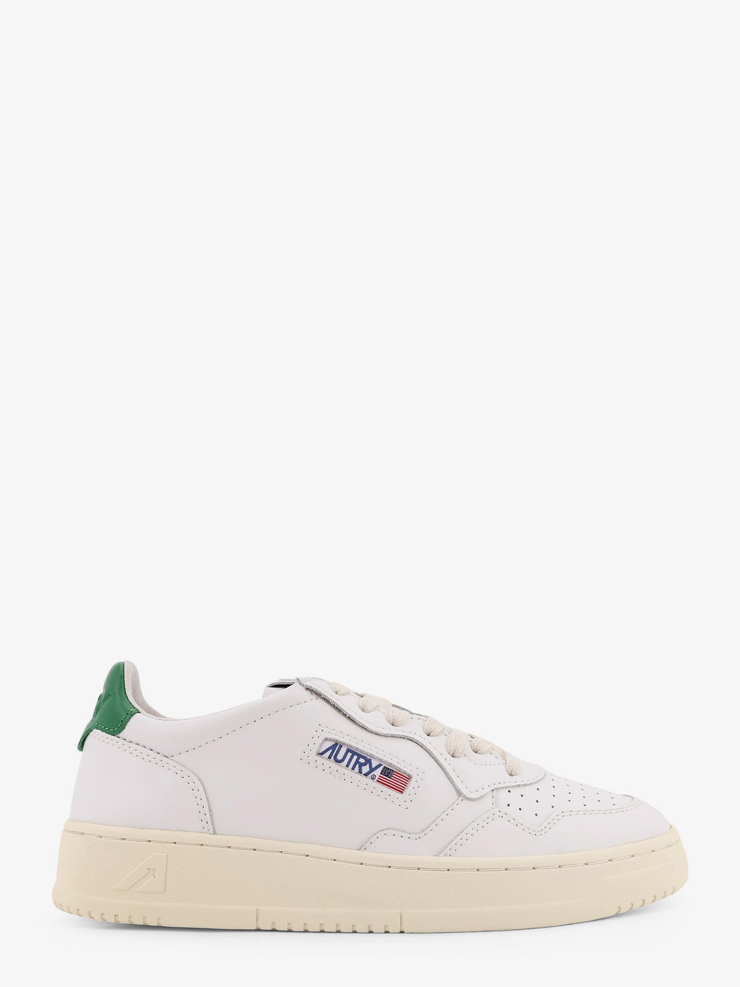 Autry Men's Medalist Leather Sneakers White AUTRY