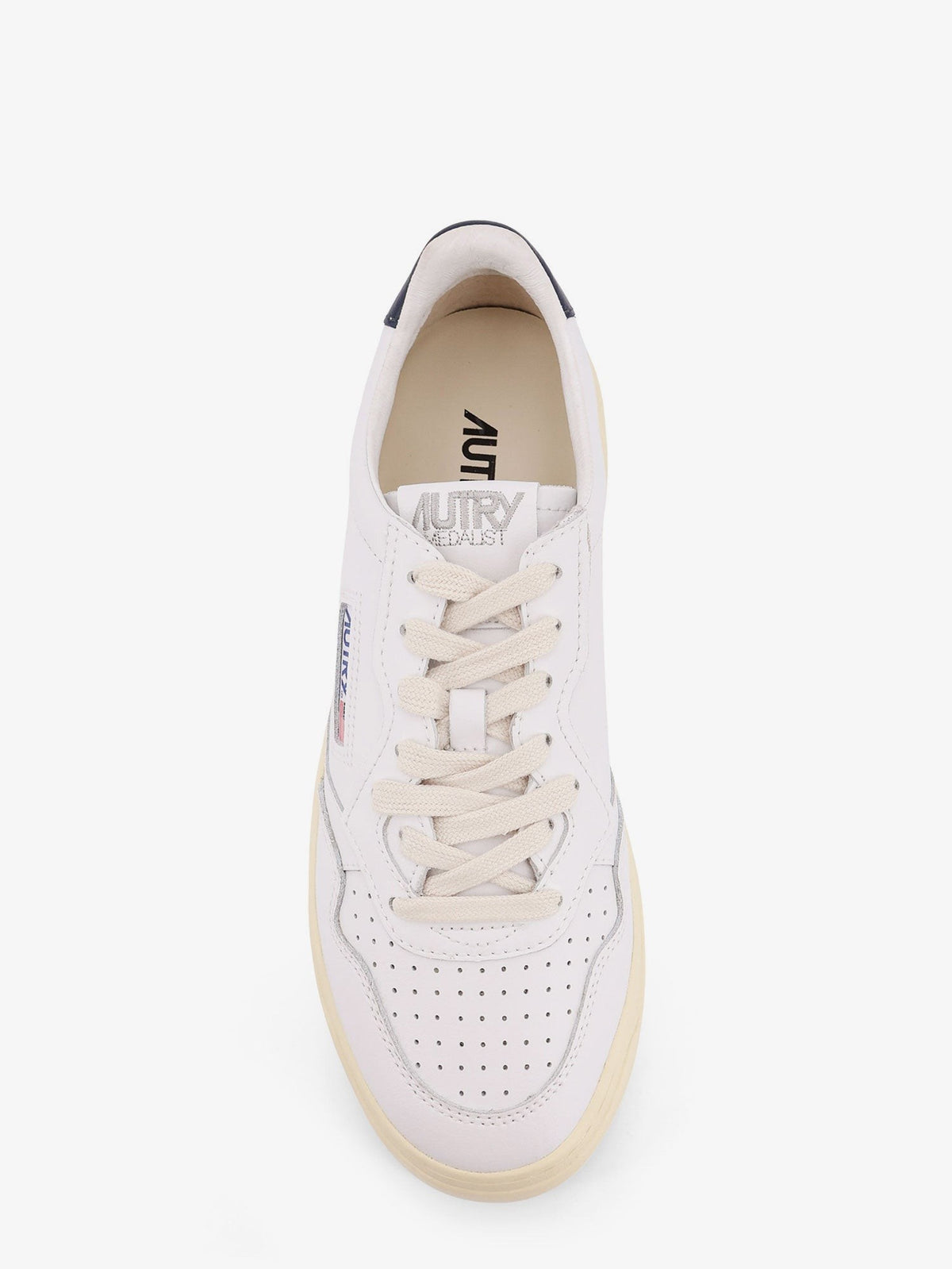 AUTRY Men's Medalist Leather Sneakers White