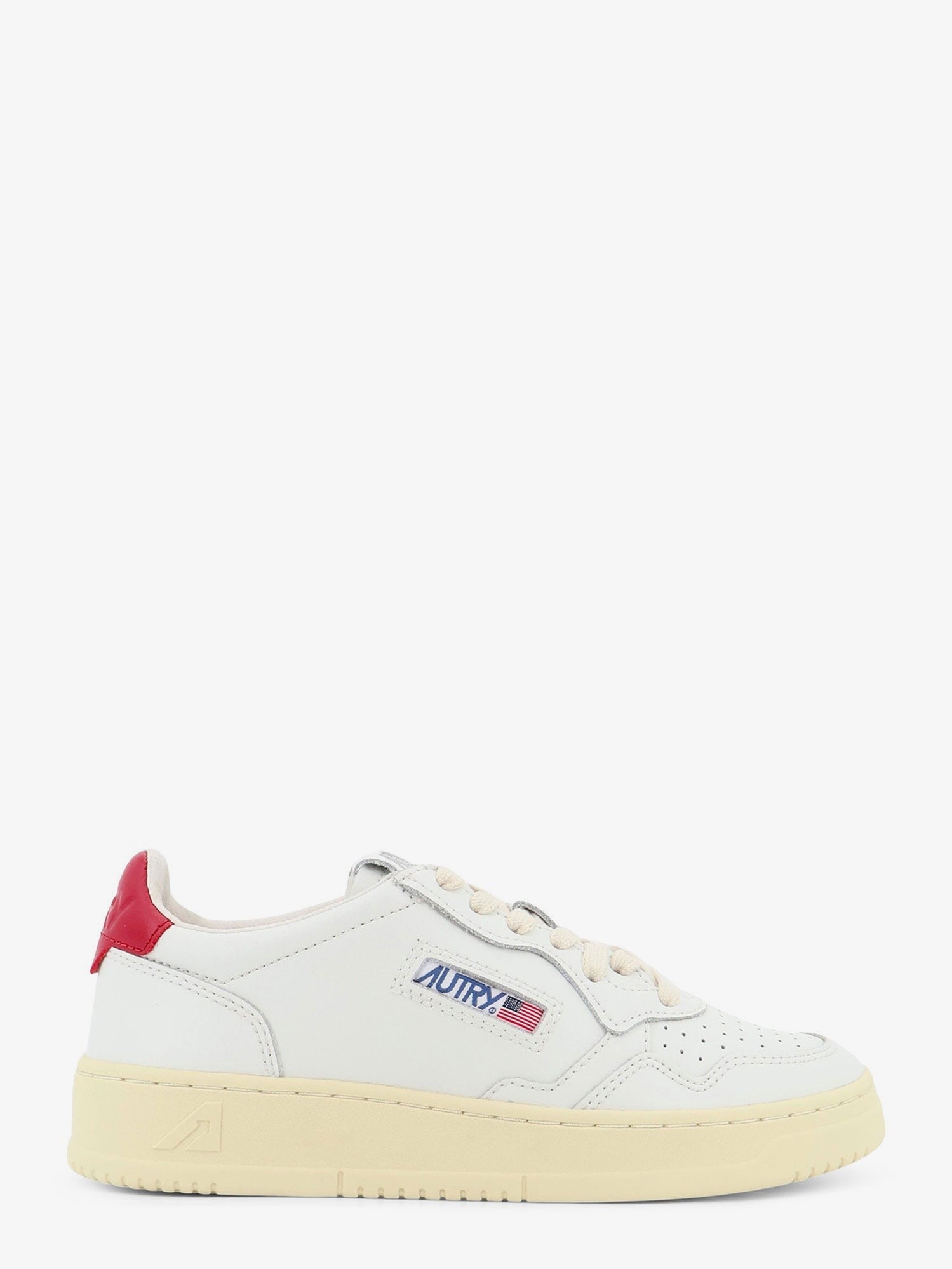AUTRY Women's Medalist Leather Sneakers White