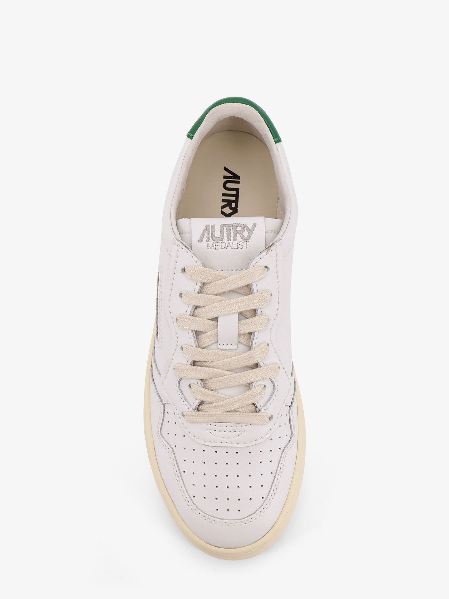 Autry Men's Medalist Leather Sneakers White AUTRY
