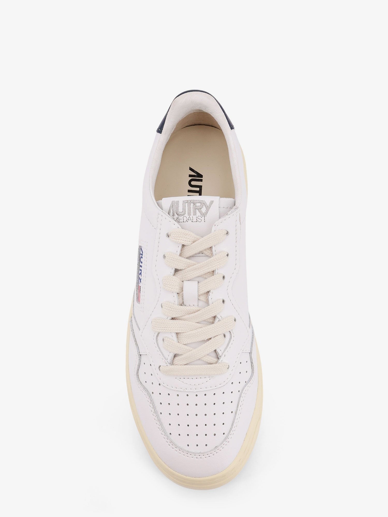 AUTRY Men's Medalist Leather Sneakers White