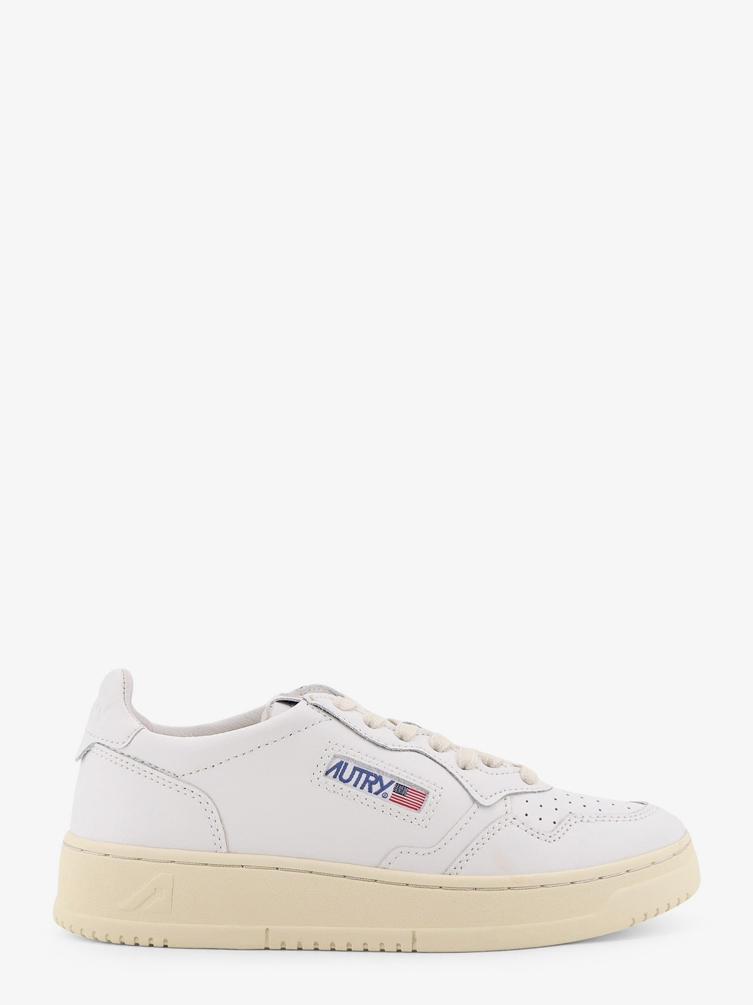 AUTRY Women's Medalist Leather Sneakers White