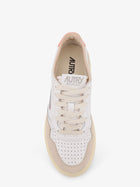 AUTRY Women's Medalist Leather Sneakers White, view 5