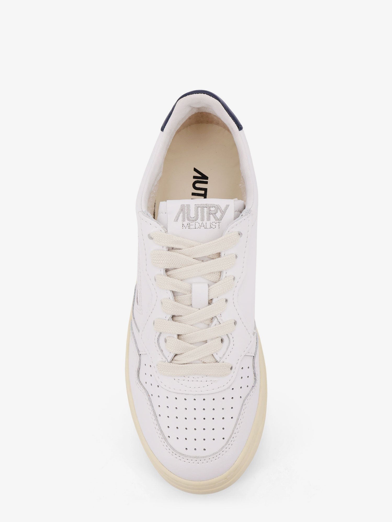 AUTRY Women's Medalist Leather Sneakers White