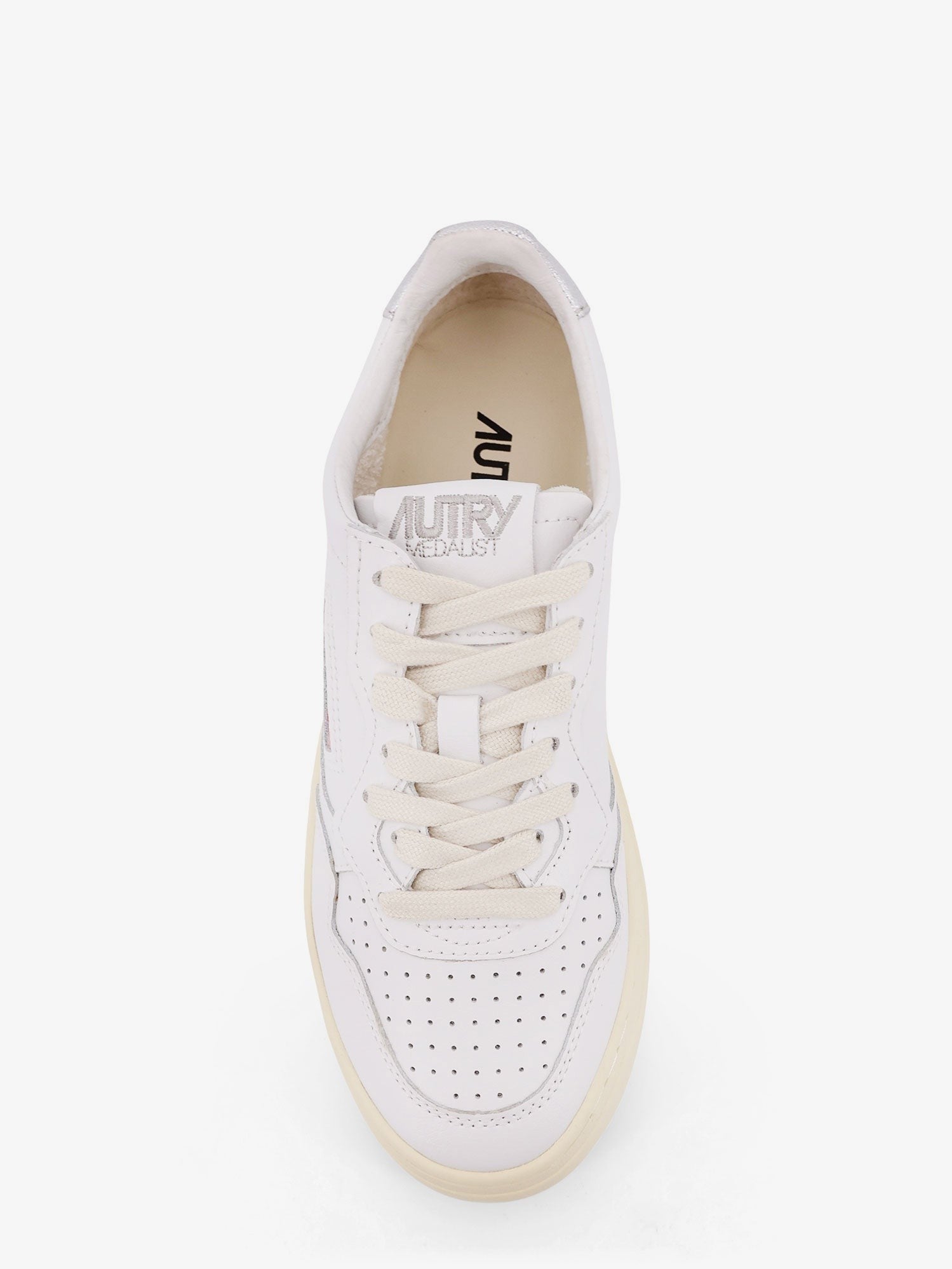 AUTRY Women's Medalist Leather Sneakers White