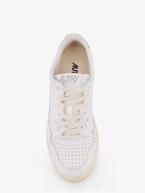 AUTRY Women's Medalist Leather Sneakers White