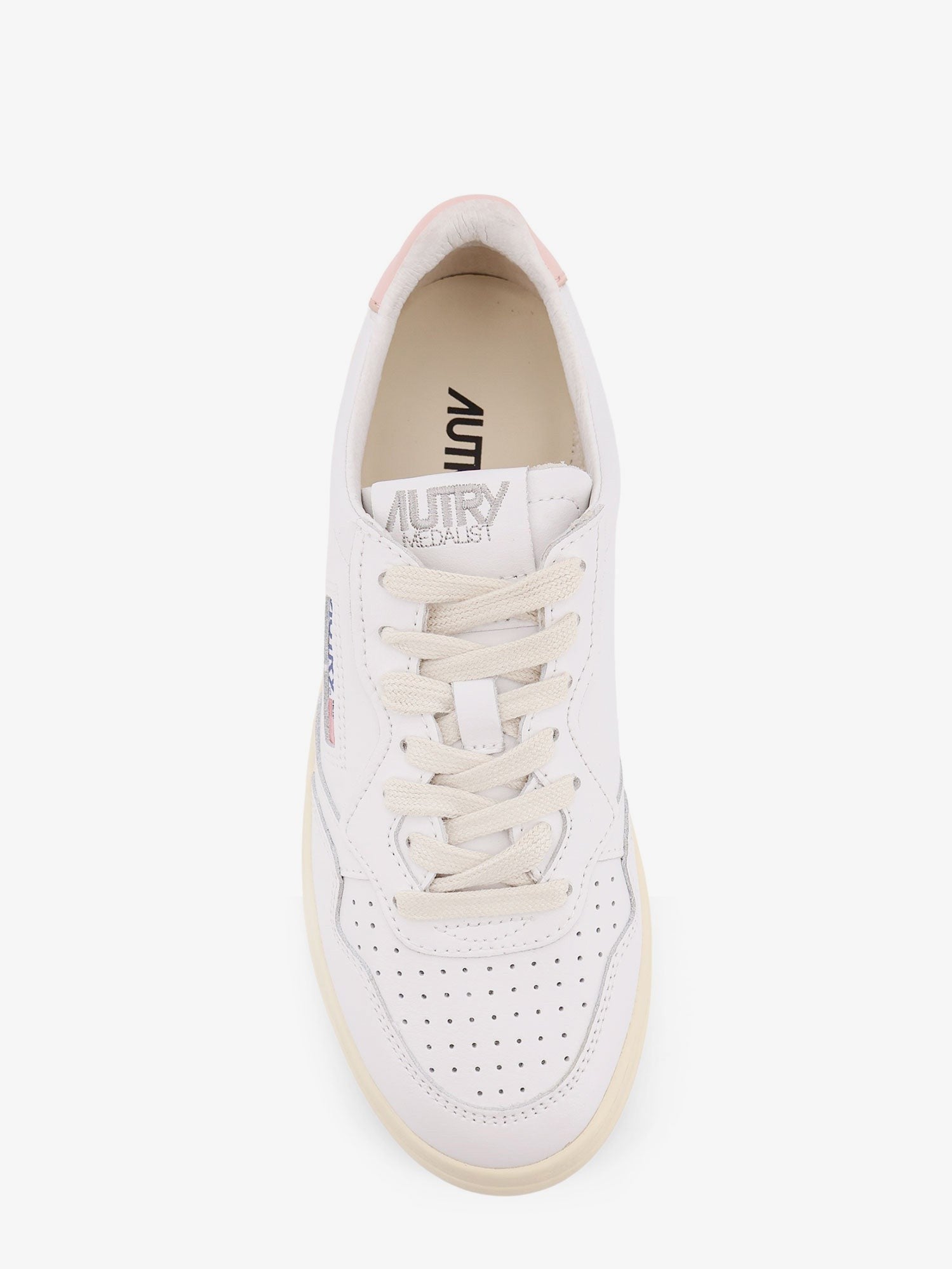 AUTRY Women's Medalist Leather Sneakers White
