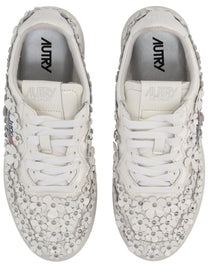 Autry Women's Medalist Low Blooming Sneaker White AUTRY