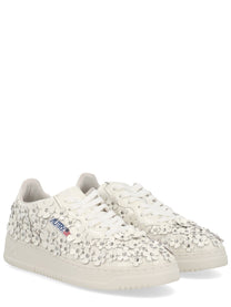 Autry Women's Medalist Low Blooming Sneaker White AUTRY