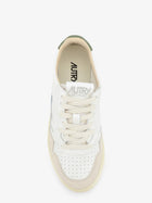 AUTRY Women's Medalist Low Leather Sneakers White, view 5