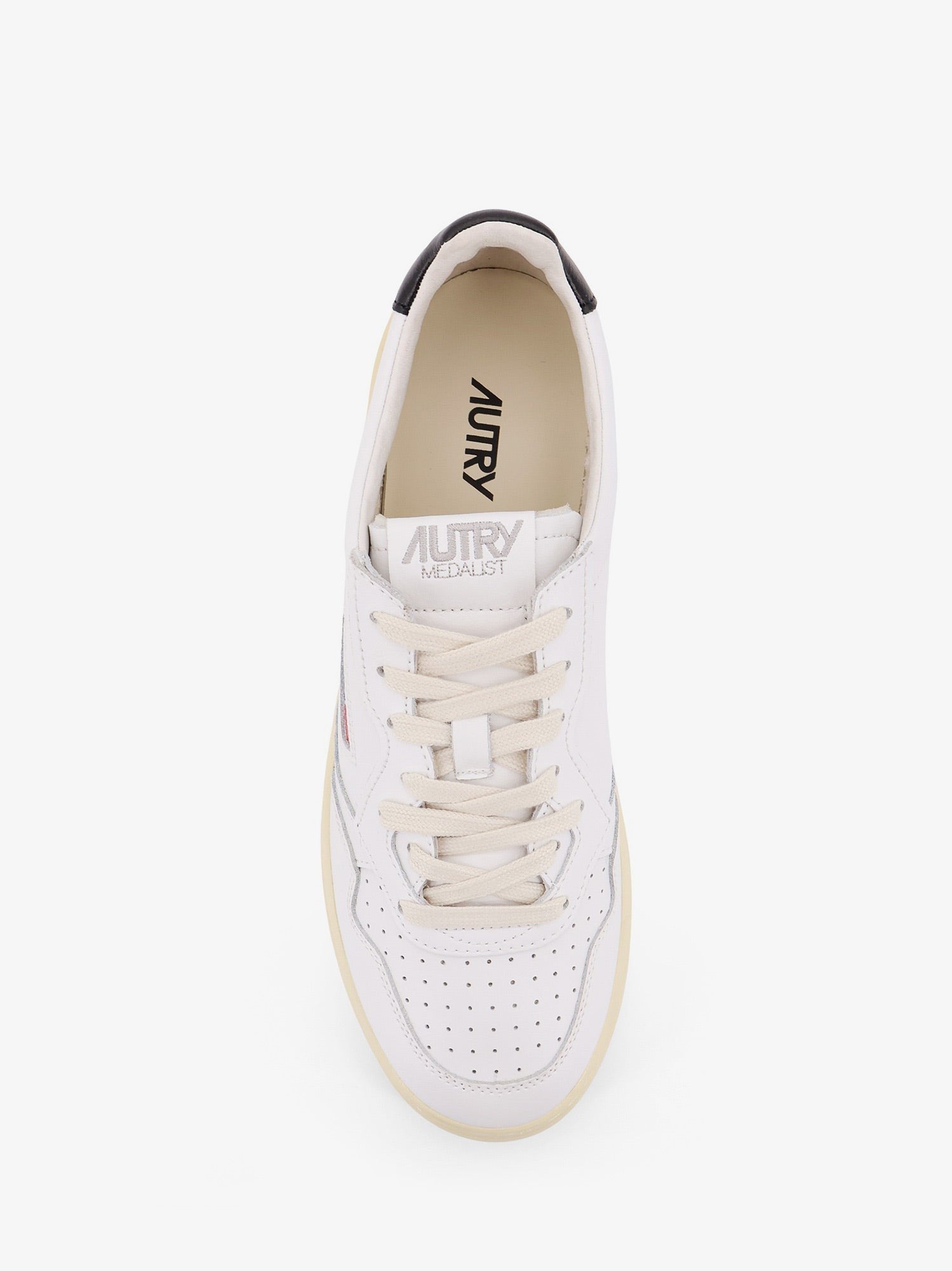 AUTRY Men's Medalist Low Leather Sneakers White