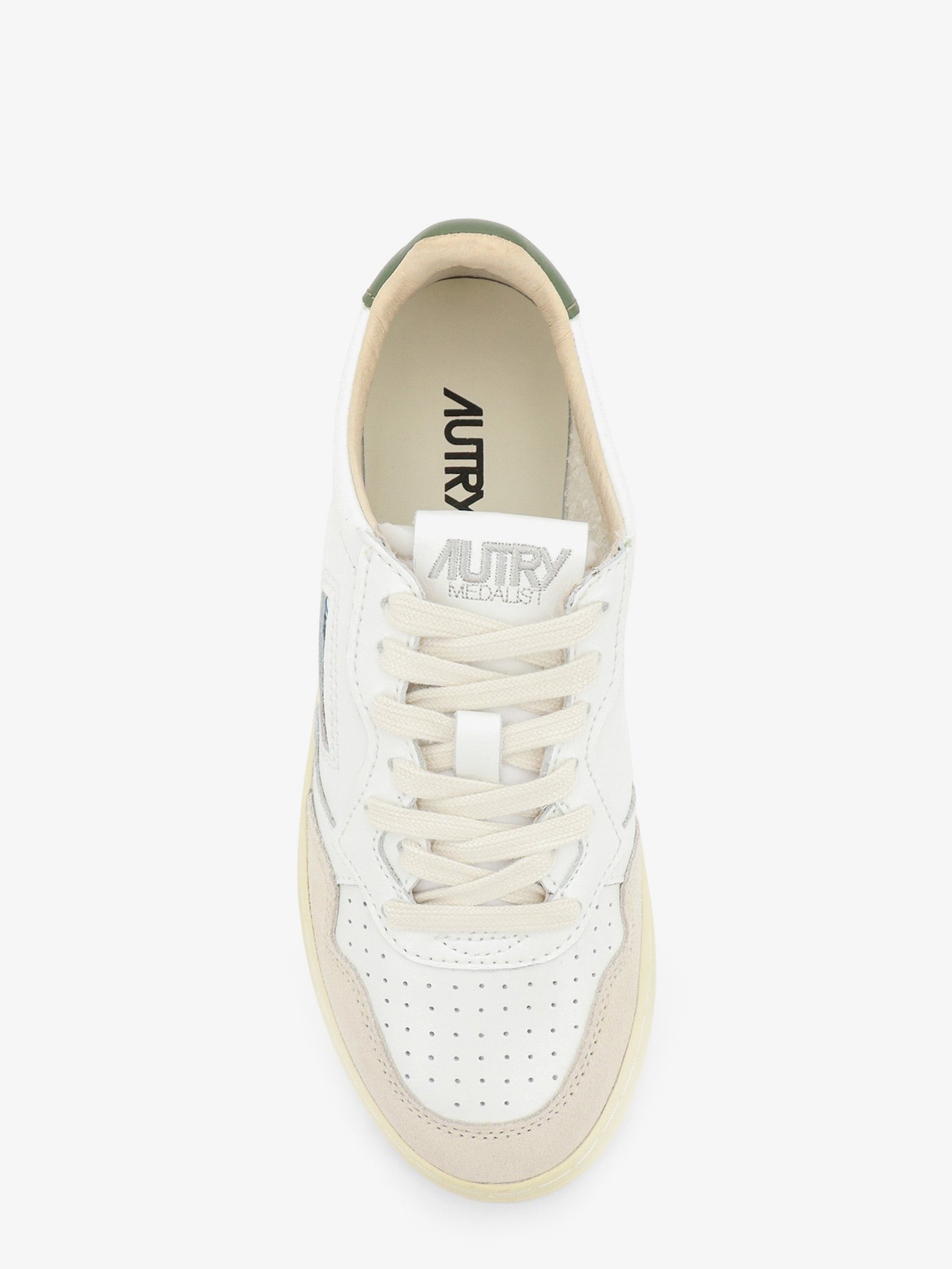 AUTRY Women's Medalist Low Leather Sneakers White