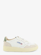 AUTRY Women's Medalist Low Leather Sneakers White