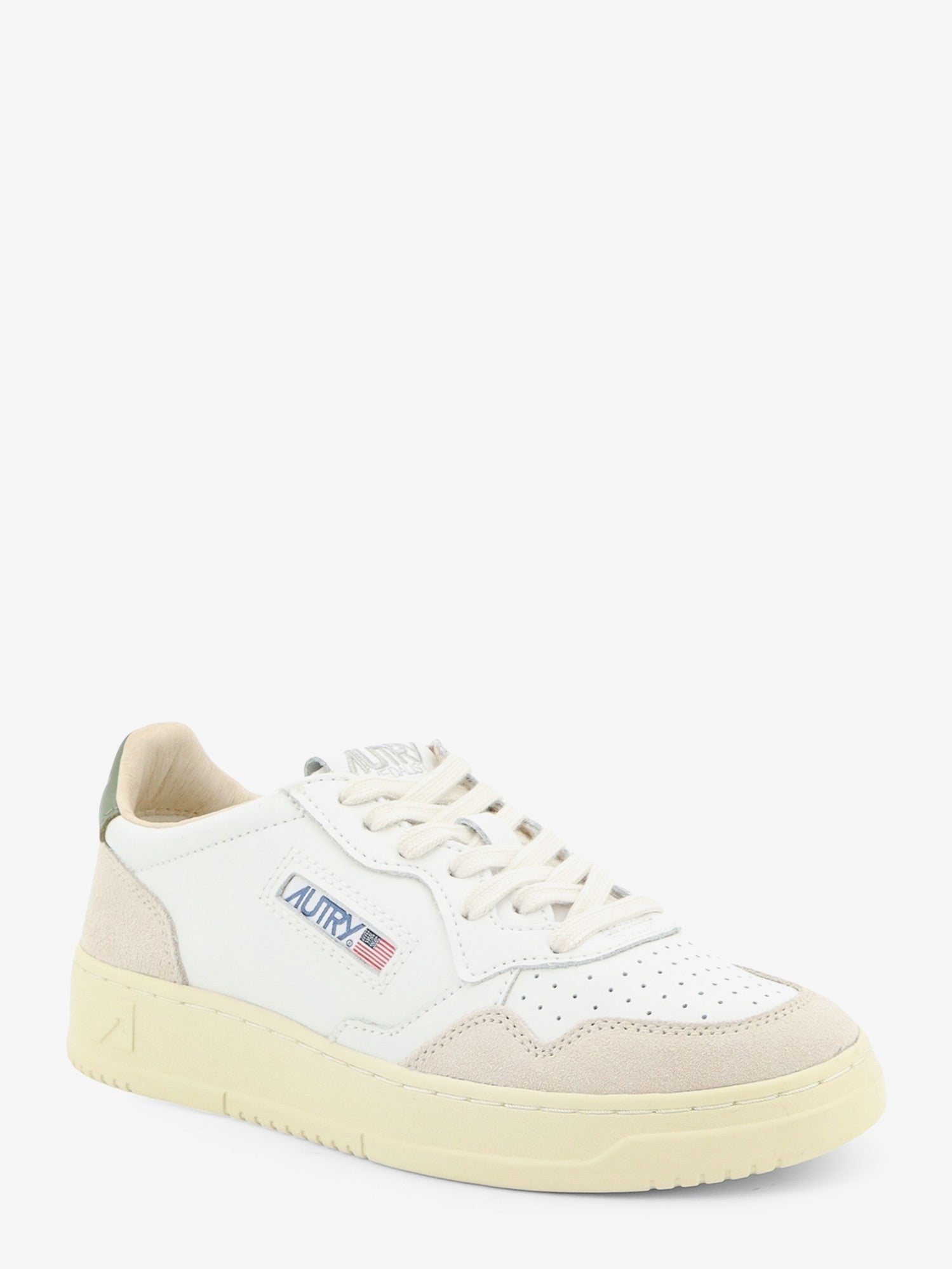AUTRY Women's Medalist Low Leather Sneakers White