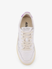 AUTRY Women's Medalist Low Leather Sneakers White