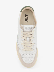 AUTRY Men's Medalist Low Leather Sneakers White