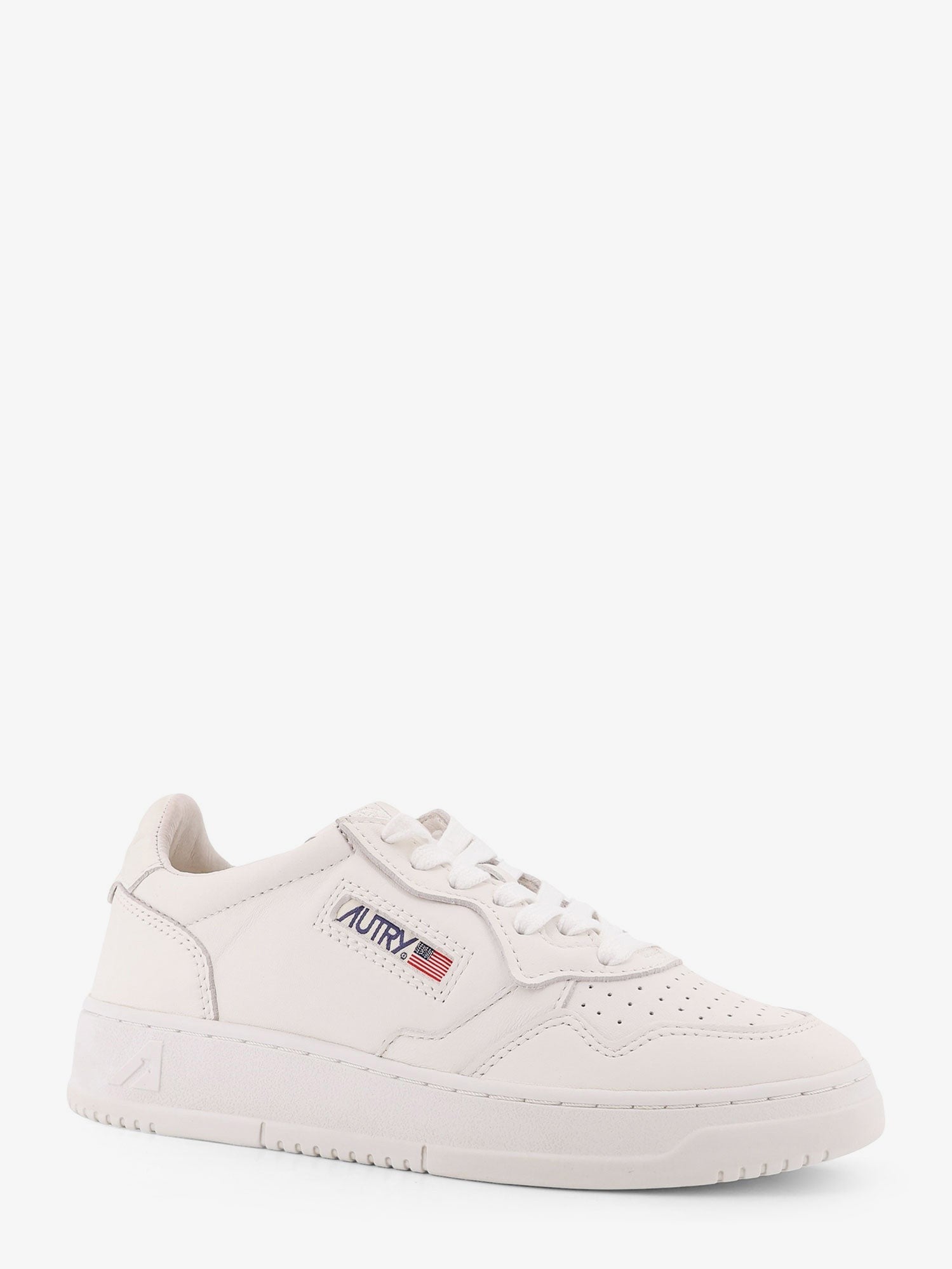 Autry Women's Medalist Low Leather Sneakers White AUTRY