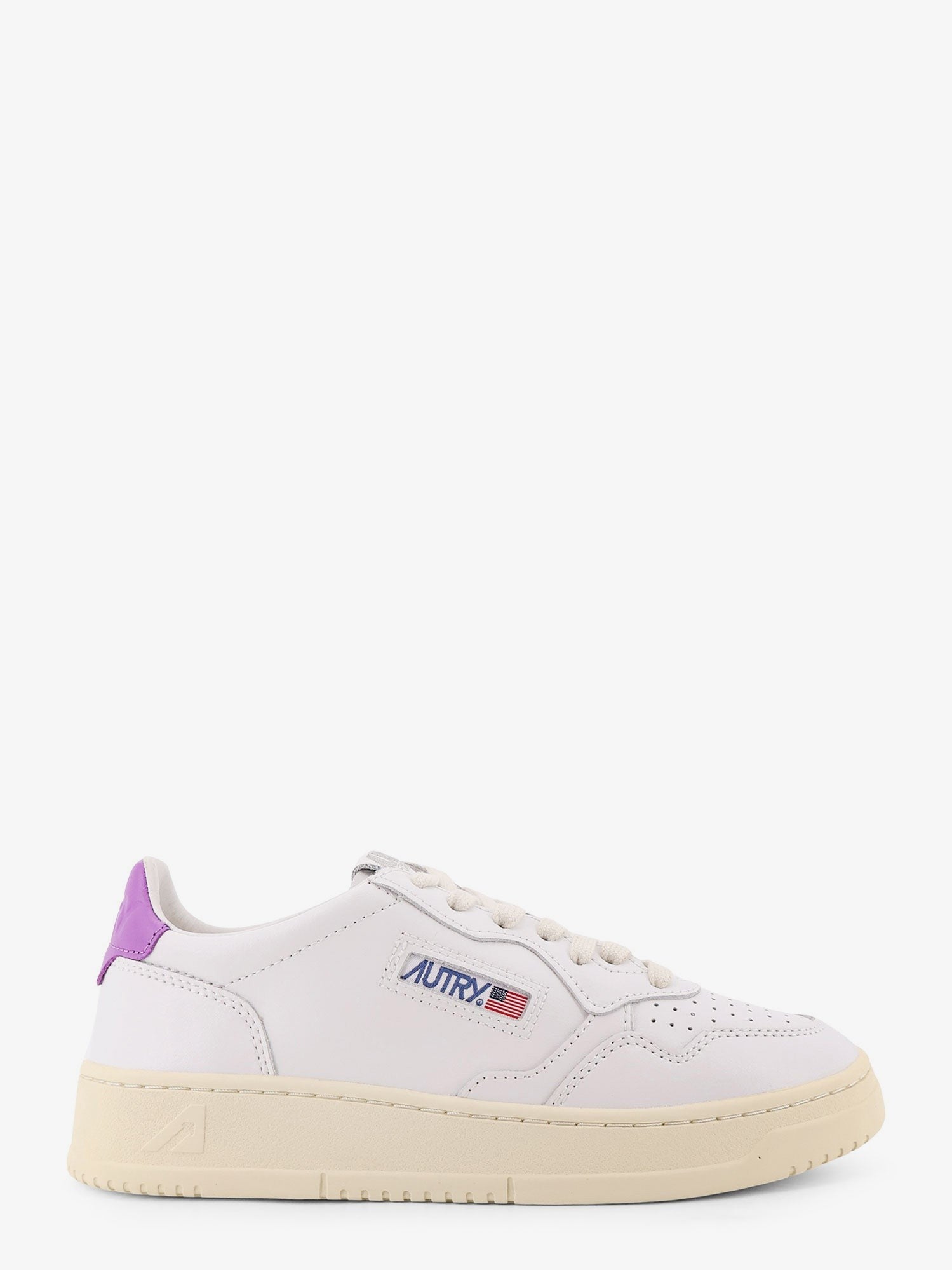 AUTRY Women's Medalist Low Leather Sneakers White