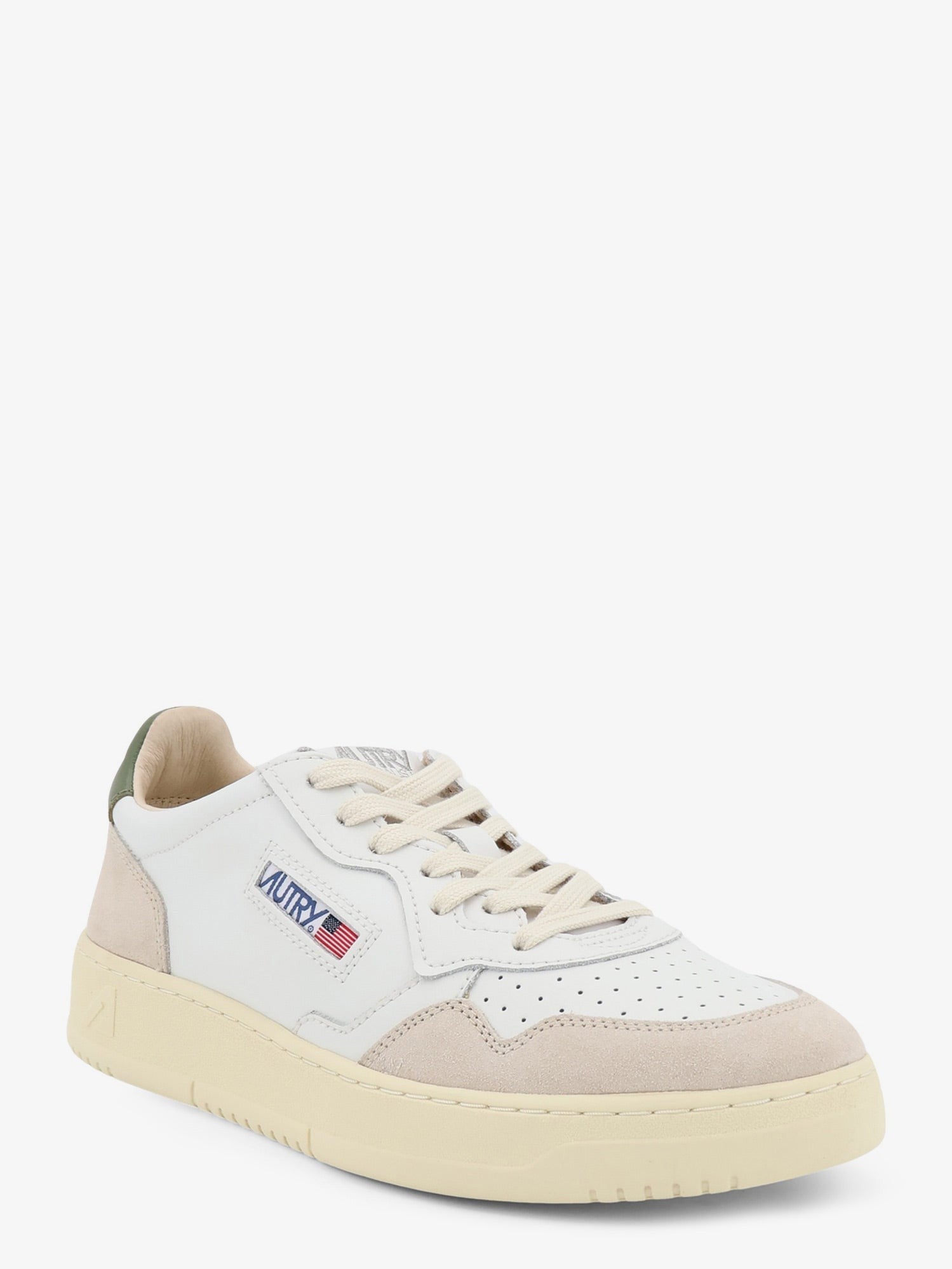 AUTRY Men's Medalist Low Leather Sneakers White