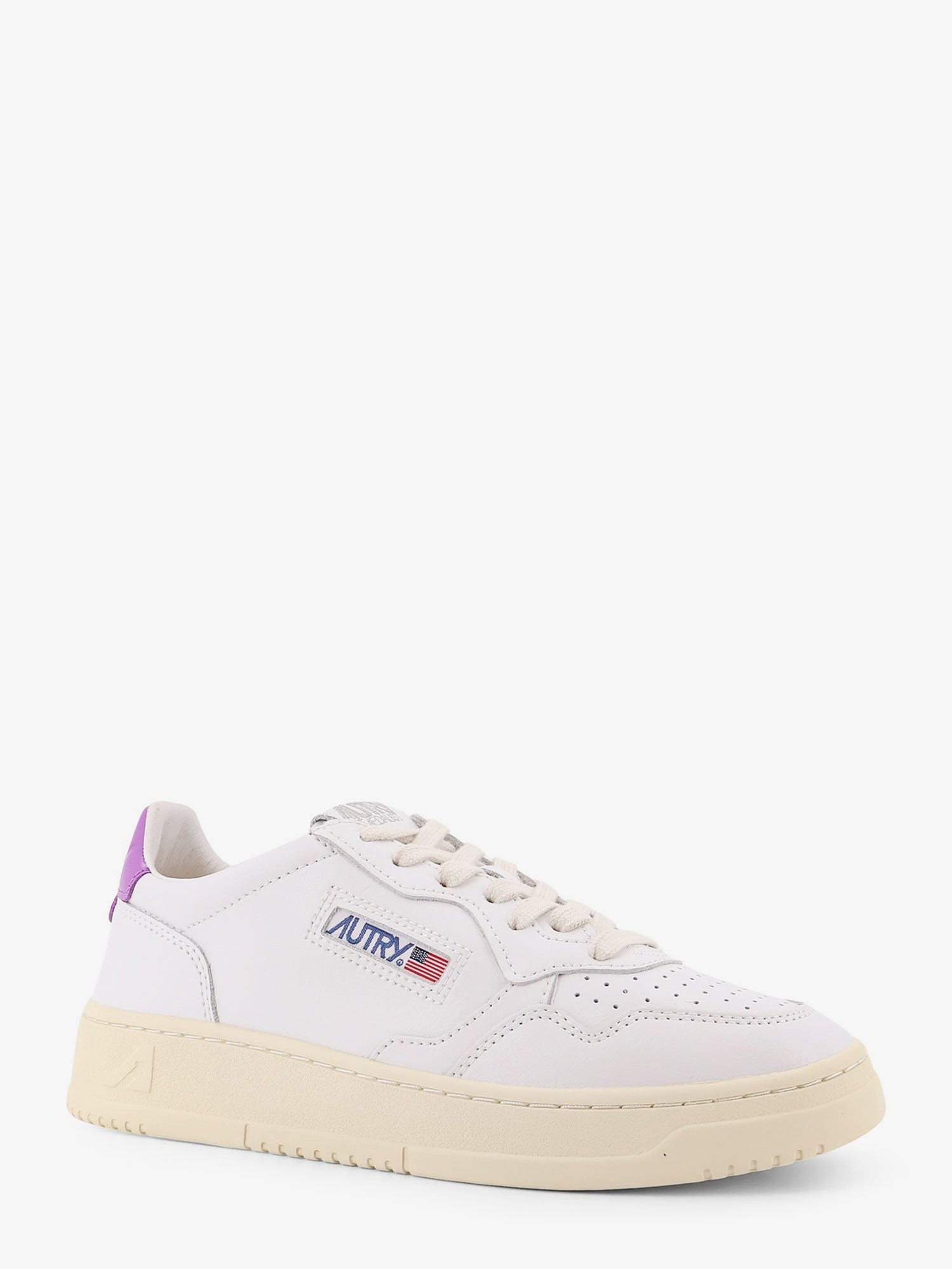 AUTRY Women's Medalist Low Leather Sneakers White