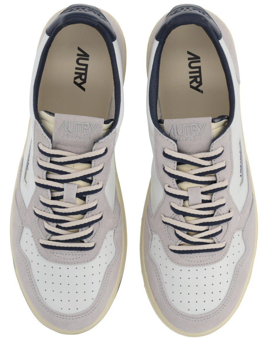 AUTRY Men's Medalist Low Sneaker White