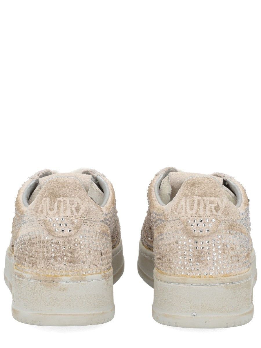 Autry Women's Medalist Low Sneaker Beige AUTRY