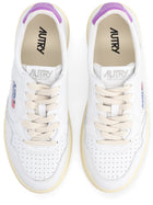 AUTRY Women's Medalist Low Sneaker White, view 5