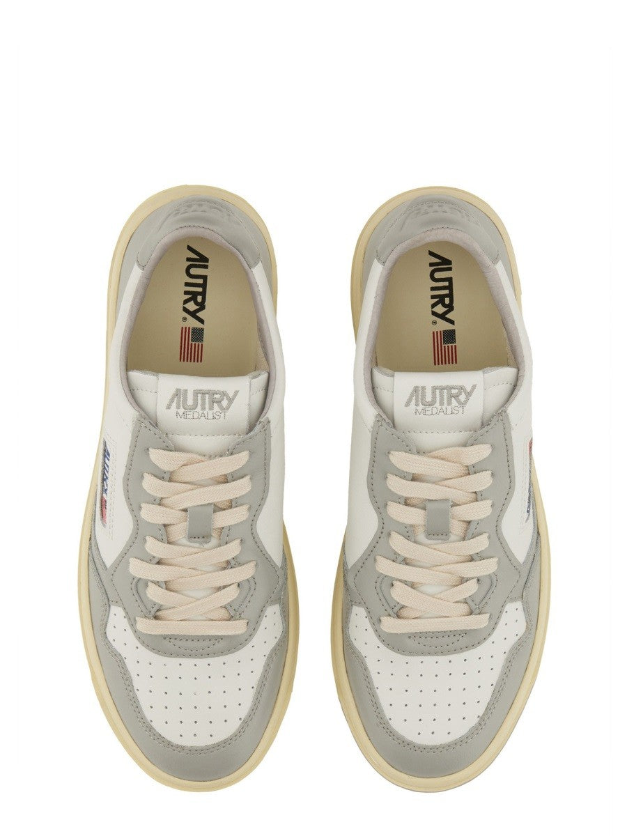 AUTRY Men's Medalist Low Sneaker White