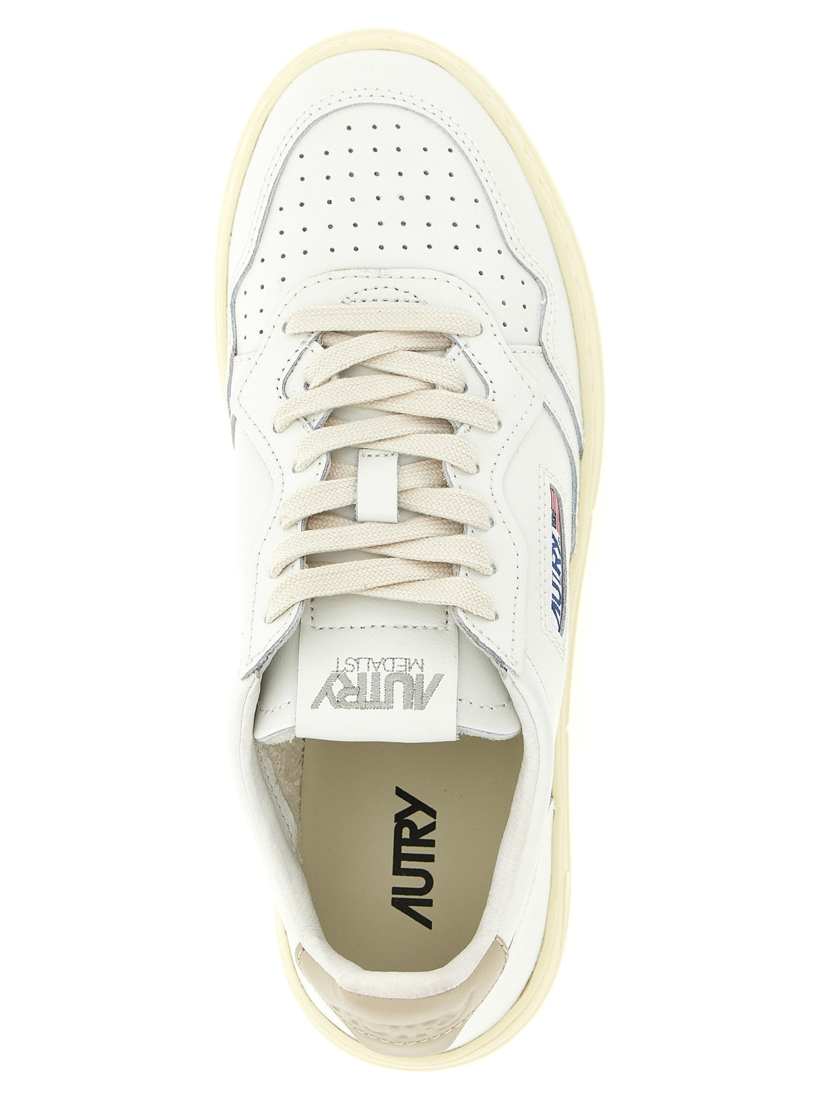AUTRY Medalist Low Sneakers Beige