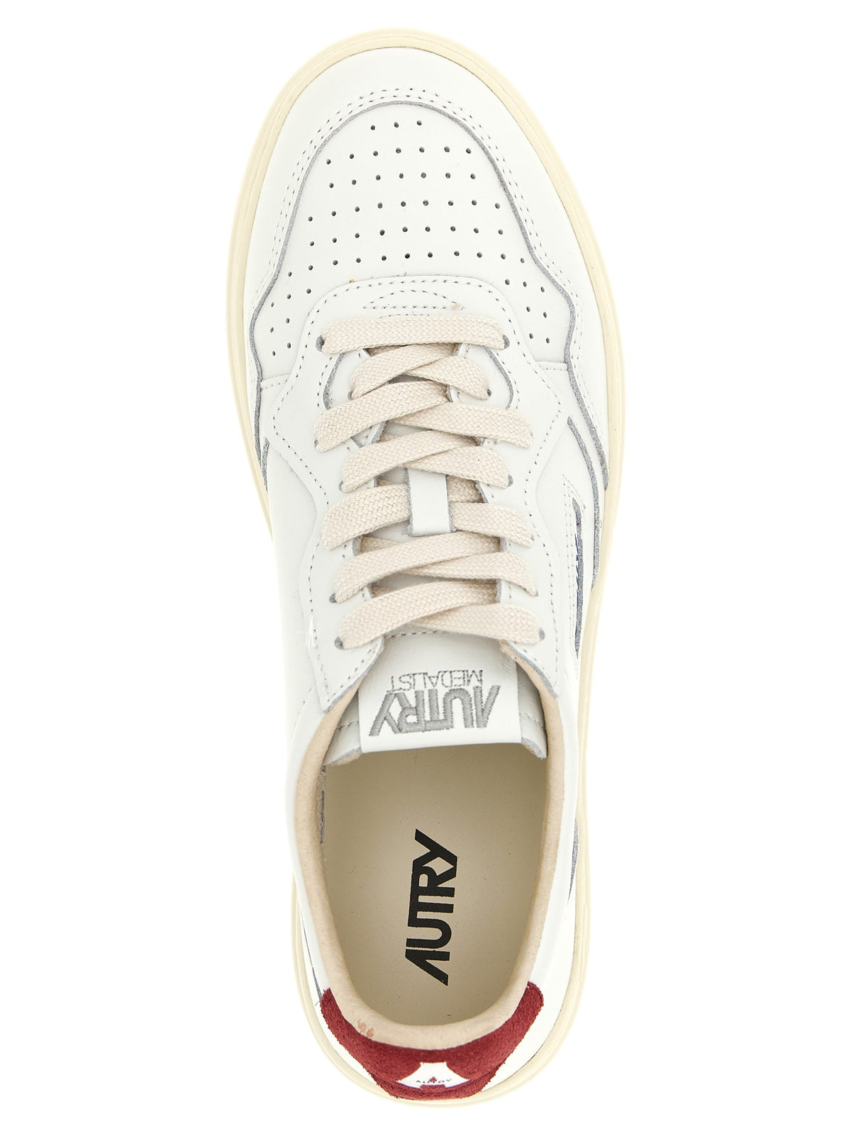 AUTRY Medalist Low Sneakers Red