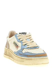 AUTRY Medalist Low Super Vintage Sneakers Gold