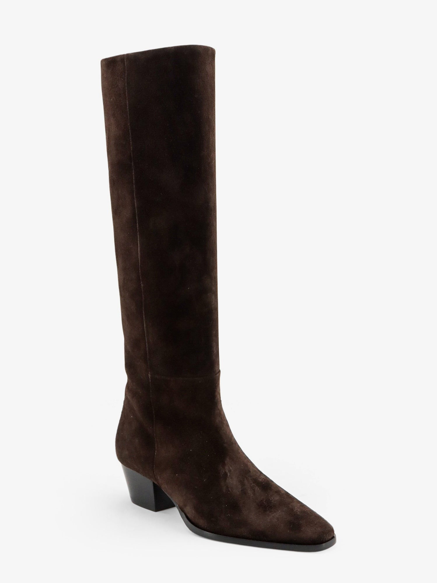 Aeyde Women's Medea Suede Boots Brown