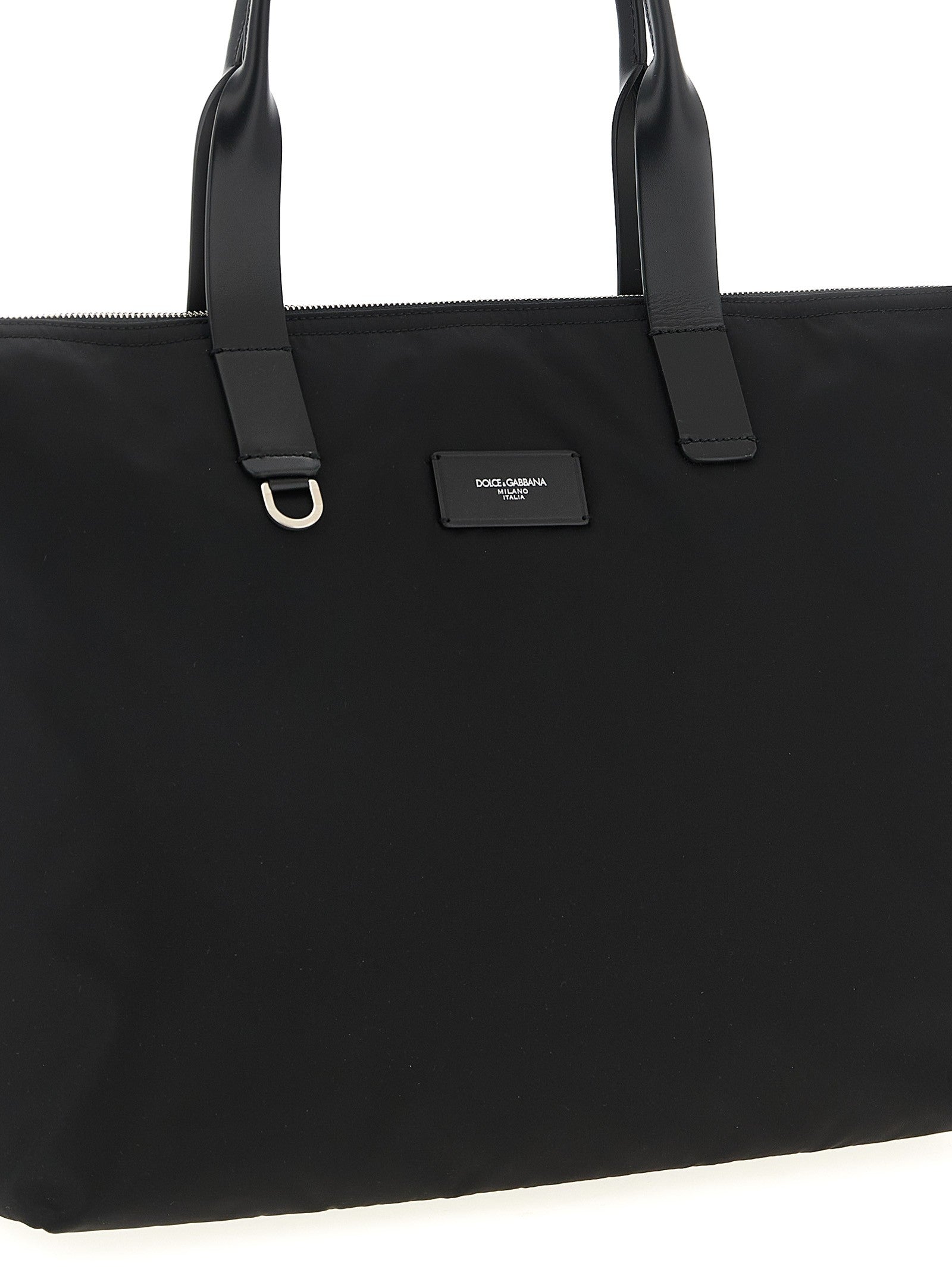 Dolce &amp; Gabbana Media Shopping Bag Black